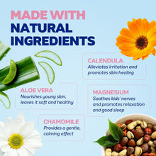 Load image into Gallery viewer, DOODLE HOG Magnesium Lotion for Kids, With Calendula, Aloe Vera and Chamomile, Magnesium Lotion for Sleep, Made in USA Kids, Roll-On Application, 3 fl oz