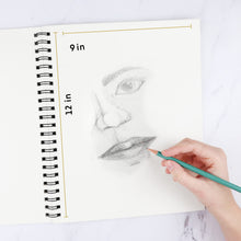 Load image into Gallery viewer, 2PK - Sketching Pads (9 x 12 inches)