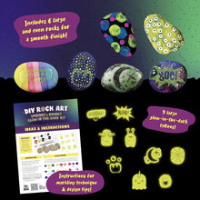 Load image into Gallery viewer, Rock Painting Kit: Glow In The Dark