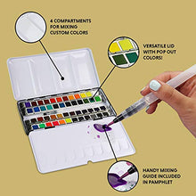 Load image into Gallery viewer, Watercolor Half Pans (48 colors)