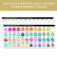 Load image into Gallery viewer, Watercolor Half Pans (48 colors)