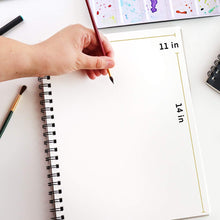 Load image into Gallery viewer, Mix Media Sketch Pad (11x14 - 180 GSM)