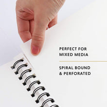 Load image into Gallery viewer, Mix Media Sketch Pad (11x14 - 180 GSM)