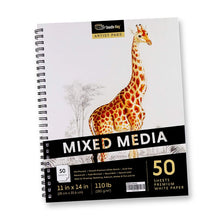 Load image into Gallery viewer, Mix Media Sketch Pad (11x14 - 180 GSM)