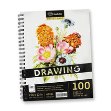 Load image into Gallery viewer, Drawing Sketch Pad (9x12 - 100 GSM)