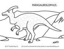 Load image into Gallery viewer, Free Download | Dinosaurs Dot Worksheets