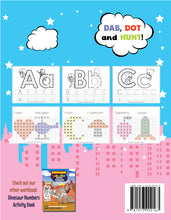 Load image into Gallery viewer, Dot and Learn A-Z Alphabet Activity Book (52 one sided - non bleed through sheets)