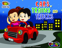 Load image into Gallery viewer, Free Download | Cars, Trains and Trucks Dot Worksheets