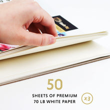 Load image into Gallery viewer, 3PK Drawing Pads - 9"x12" White