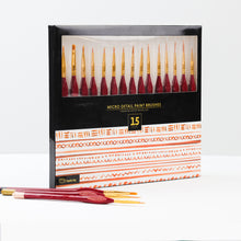 Load image into Gallery viewer, Mini Painting Starter 15 Brushes