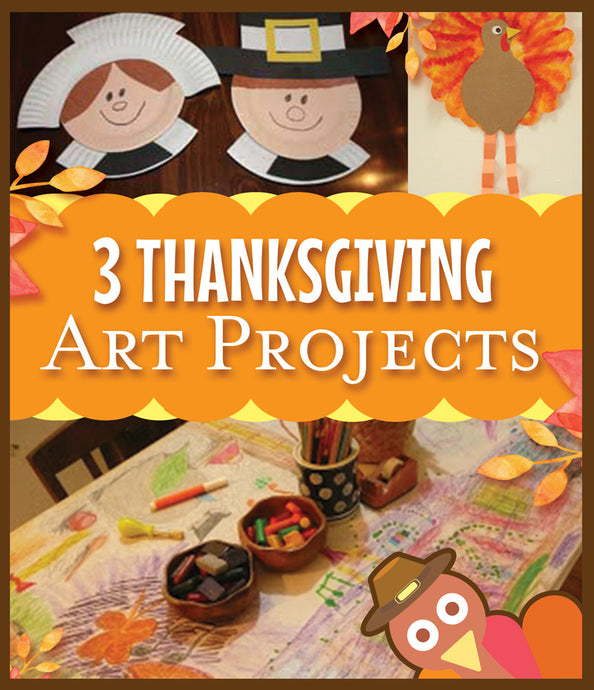 3 Great Thanksgiving Art Projects