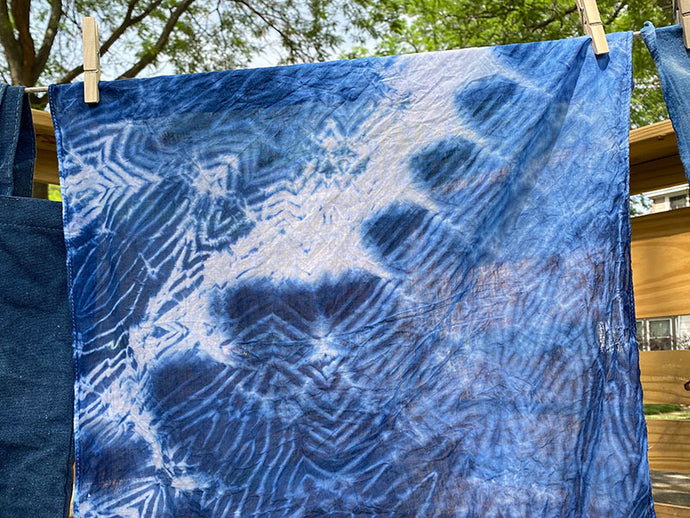 Shibori Technique - Arashi