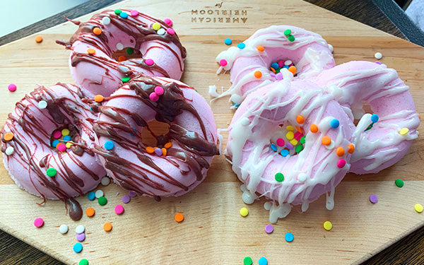 Too Cute To Eat DIY Donut Bath Bombs