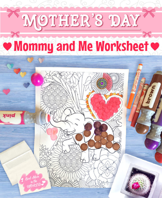 Mother's Day - Mommy and Me Worksheets!