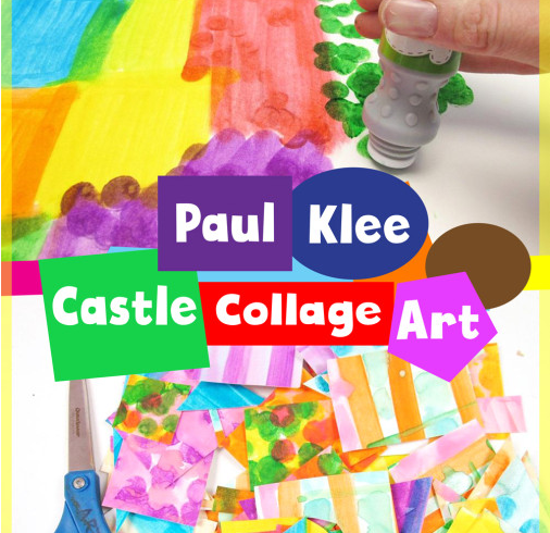Paul Klee Castle Collage