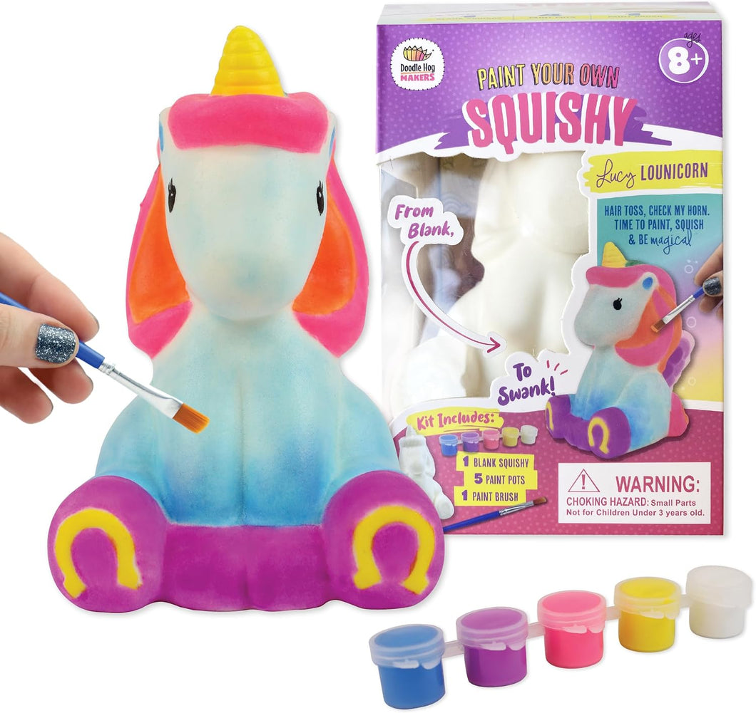 Unicorn Paint Your Own Squishies Kit