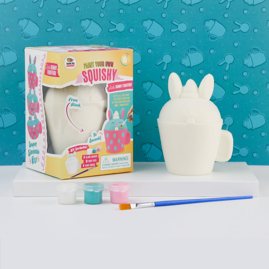 🎁 Bunny Squishy Paint Kit (100% off)
