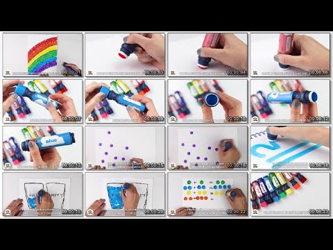  DOODLE HOG Washable Dot Markers for Toddlers Kids