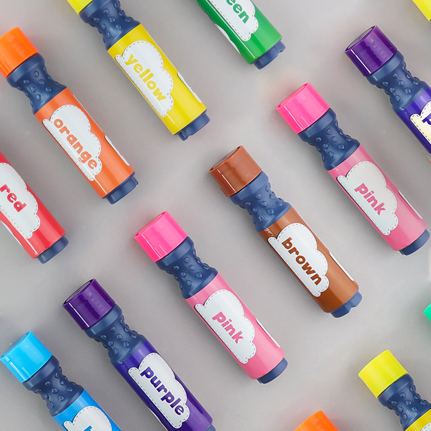 Washable 8 Colors Dot Markers Set- Art Supplies fot Kids | Doodle Hog