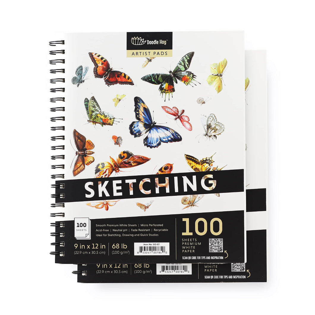 2PK - Sketching Pads (9 x 12 inches)