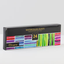 Load image into Gallery viewer, Watercolor Half Pans (24 Colors)
