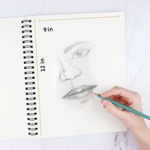 Load image into Gallery viewer, 2PK - Sketching Pads (9 x 12 inches)
