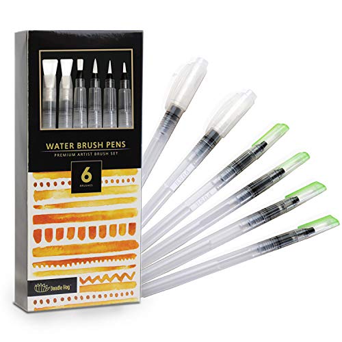 Watercolor 6 Blender Brush Set