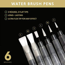 Load image into Gallery viewer, Watercolor 6 Blender Brush Set
