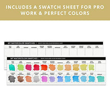 Load image into Gallery viewer, Watercolor Half Pans (24 Colors)
