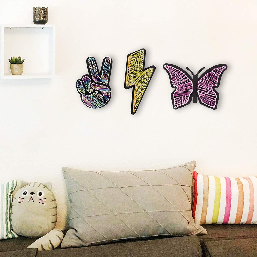 Butterfly String Art/ DIY Crafts Adult/kids String Art Kits / Wall