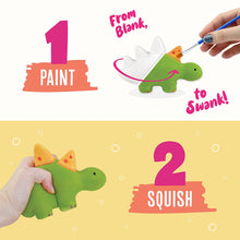 Load image into Gallery viewer, Dinosaur DIY Squishy Paint Kit
