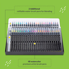 Load image into Gallery viewer, Watercolor Pens (48 Pack)
