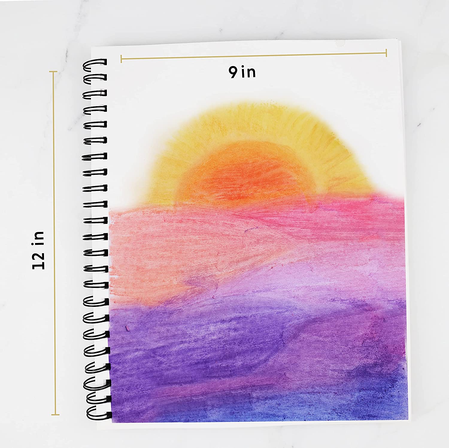 Watercolor Spiral Sketchbook - Perfect for Painting