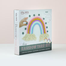 Load image into Gallery viewer, Bendable Rainbow Yarn Art Kit
