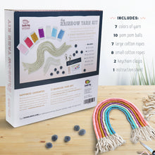 Load image into Gallery viewer, Bendable Rainbow Yarn Art Kit
