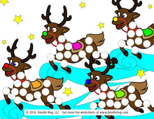 Load image into Gallery viewer, Free Download | Christmas Themed Dot Worksheets
