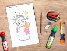 Load image into Gallery viewer, Free Download | Memorial Day Dot Worksheets
