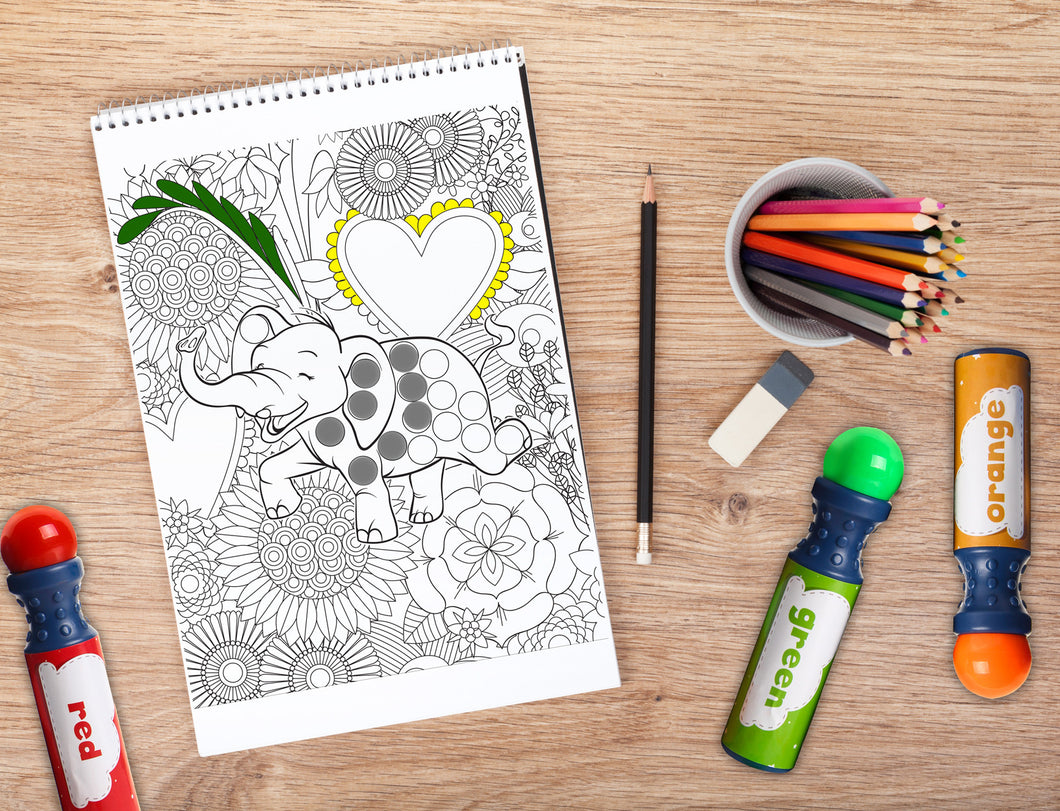 Free Download | Mommy and Me Dot Worksheets