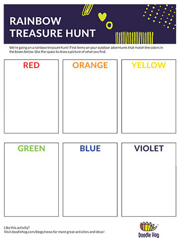 Rainbow Treasure Hunt