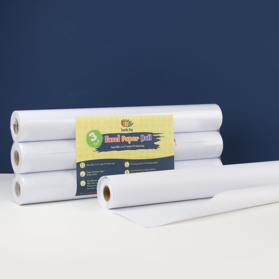 Easel Paper Roll 3-Pack