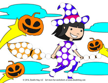 Load image into Gallery viewer, Free Download | Halloween Special Dot Worksheets
