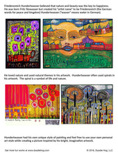 Load image into Gallery viewer, Free Download | Spirals, Flowers and Patterns: Learning about Hundertwasser
