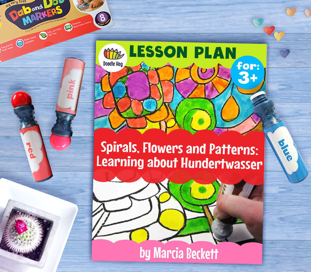Free Download | Spirals, Flowers and Patterns: Learning about Hundertwasser