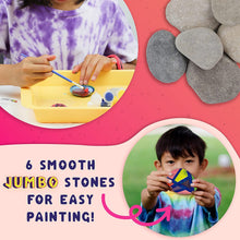 Load image into Gallery viewer, Rock Painting Kit: Kindness and Hero
