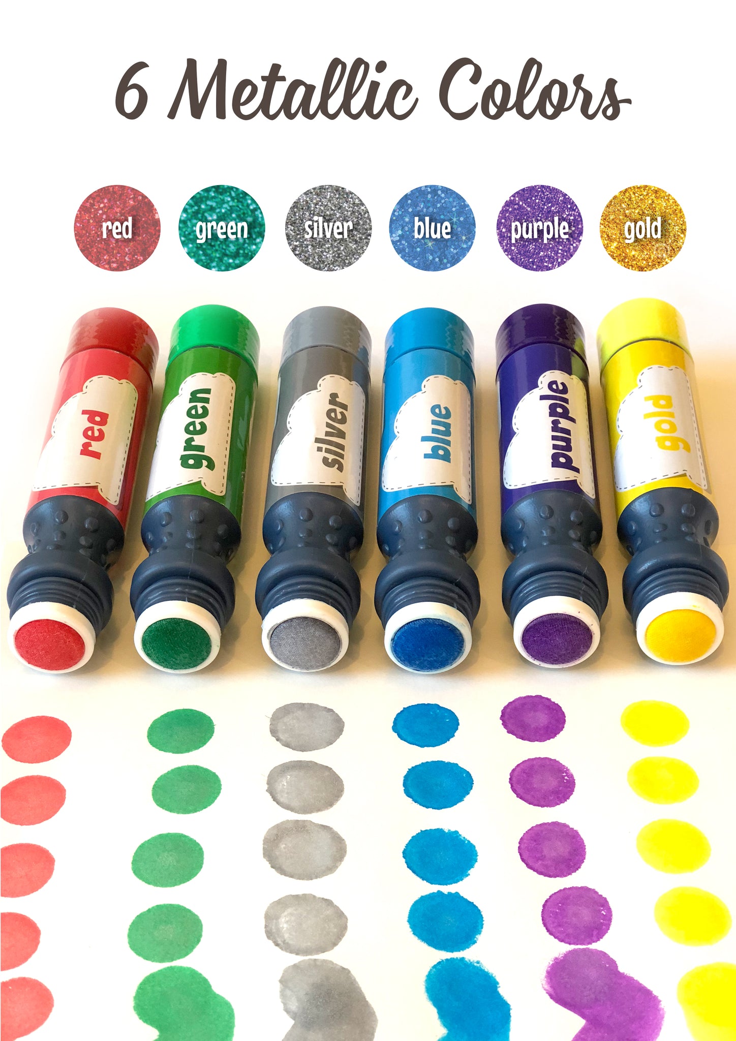 Washable Dot Markers 26 Colors with Free Activity Book, Fun Art Supplies  for Kids Toddlers and Preschoolers, Non Toxic Water-Based Paint Daubers,  Dot Art Markers