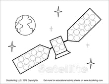 Load image into Gallery viewer, Free Download | Space Rocket Mission Dot Worksheets
