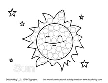 Load image into Gallery viewer, Free Download | Space Rocket Mission Dot Worksheets
