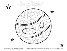 Load image into Gallery viewer, Free Download | Space Rocket Mission Dot Worksheets
