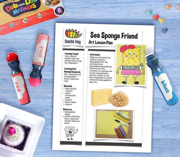 Free Download | Sea Sponge Friend Lesson Plan