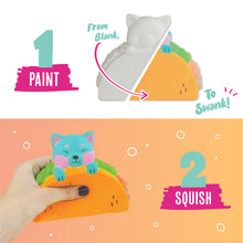 Load image into Gallery viewer, Shiba Inu Taco Squishy Paint Kit
